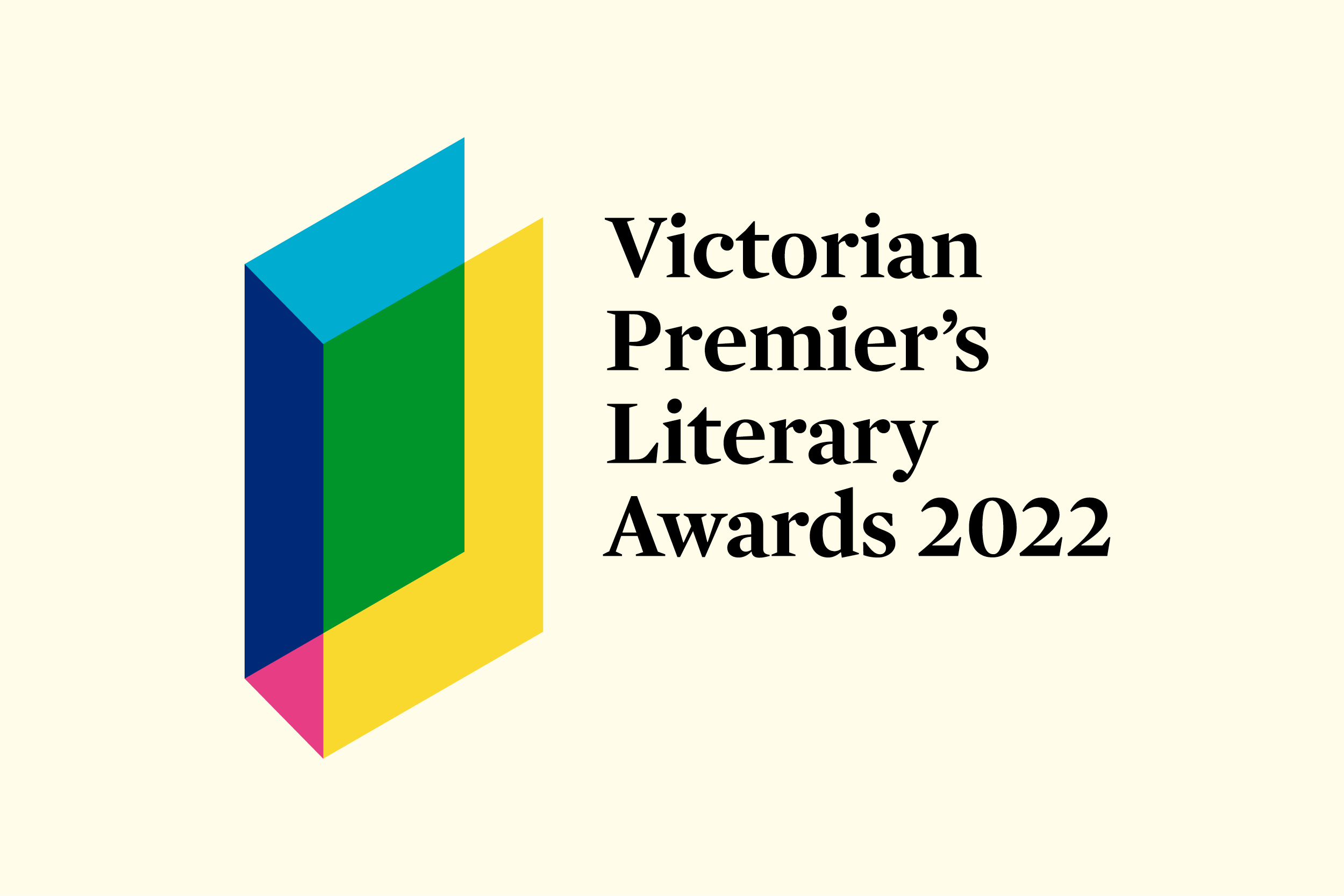 Black text on cream background: Victorian Premier's Literary Awards 2022